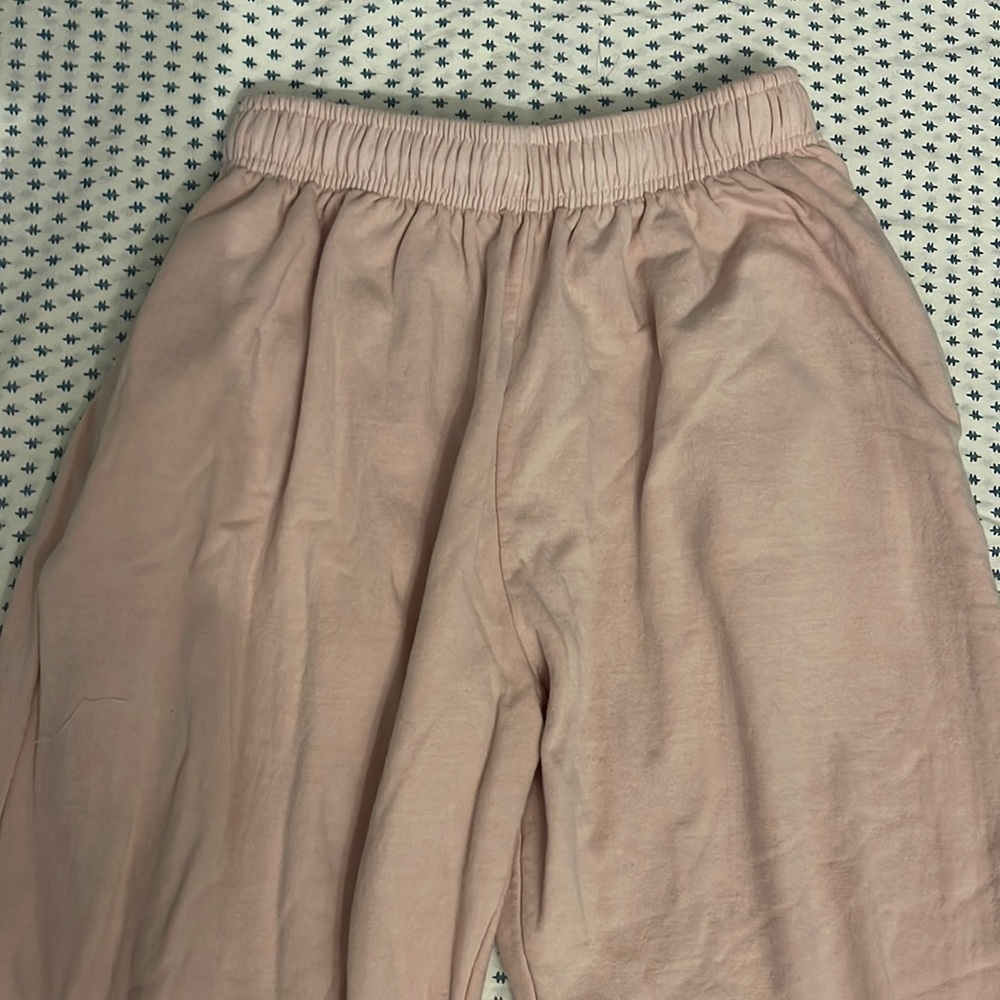 Pink Nastygal joggers